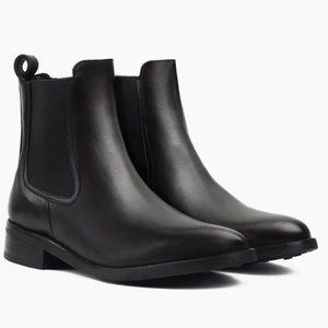 Thursday Boot Co Duchess Chelsea Boot Black 9 Vegan Leather